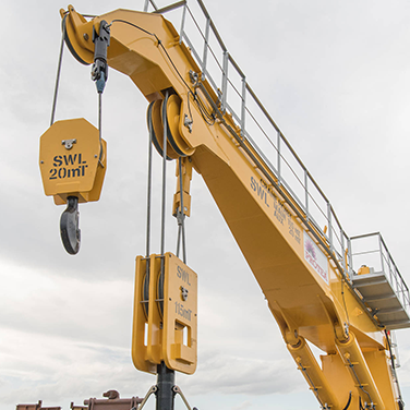 Pedestal Cranes for open pit mines